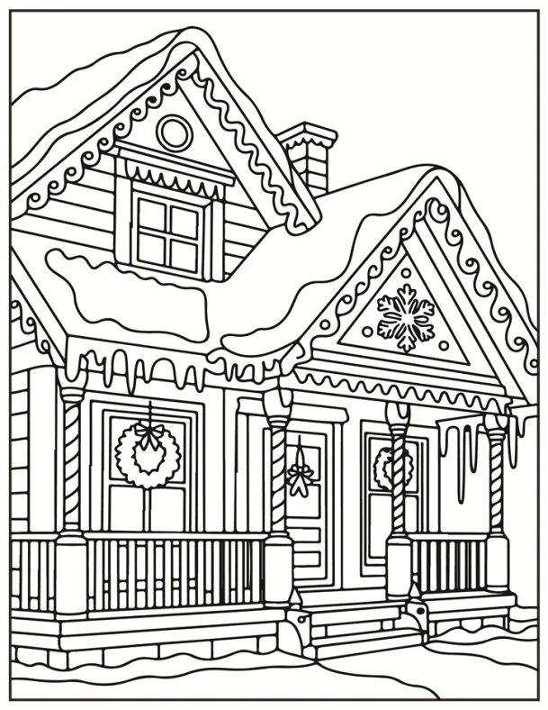 Desenhos de Natal para colorir 156