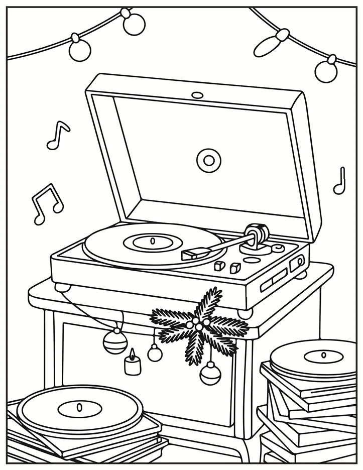 Desenhos de Natal para colorir 16