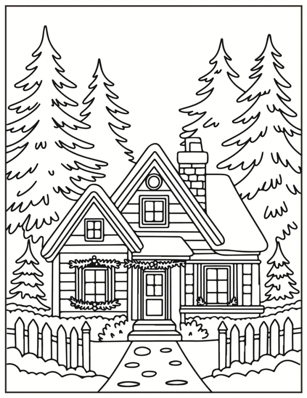 Desenhos de Natal para colorir 160