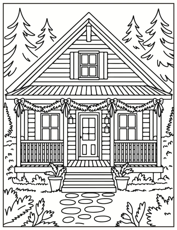 Desenhos de Natal para colorir 162