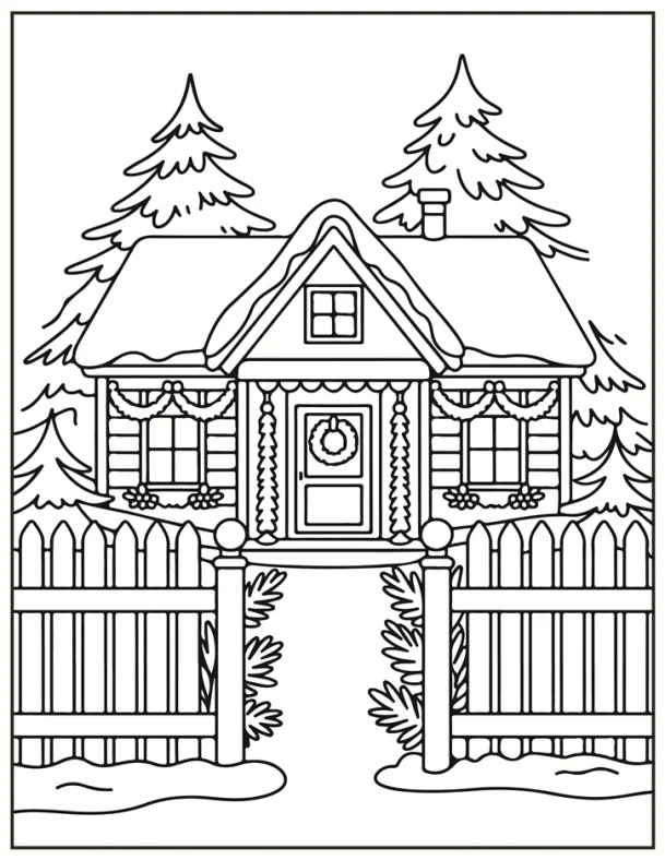 Desenhos de Natal para colorir 163