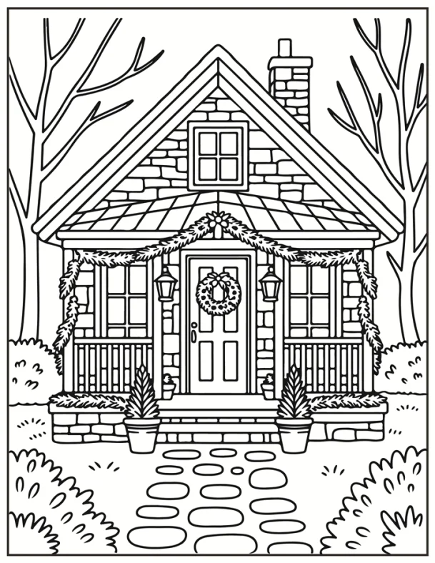 Desenhos de Natal para colorir 165