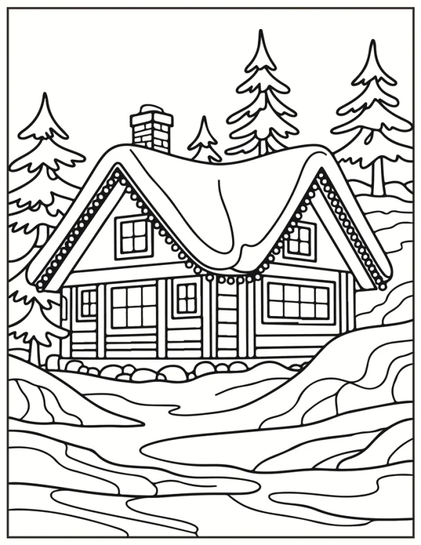 Desenhos de Natal para colorir 166