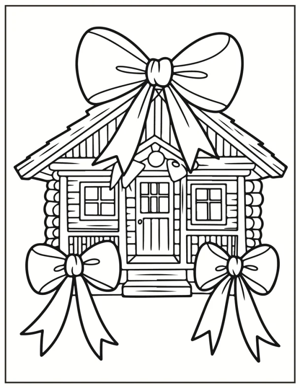Desenhos de Natal para colorir 168