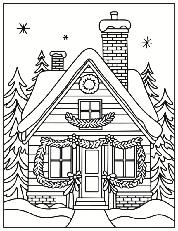 Desenhos de Natal para colorir 169