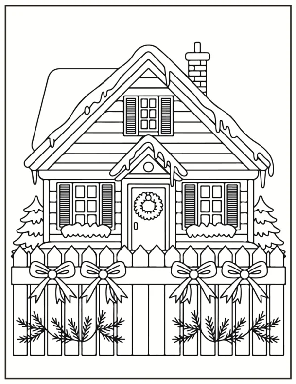 Desenhos de Natal para colorir 173