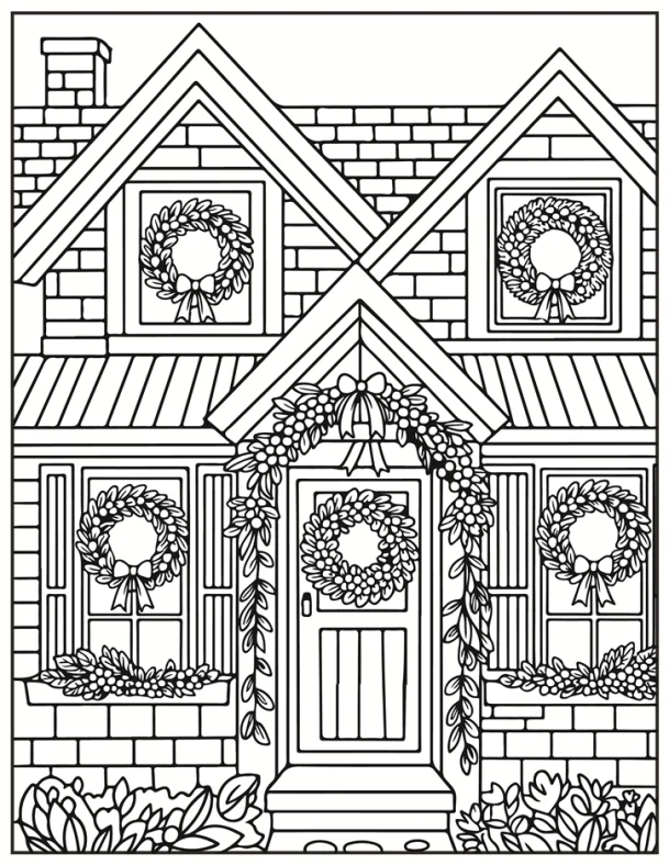 Desenhos de Natal para colorir 175