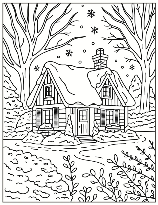 Desenhos de Natal para colorir 177