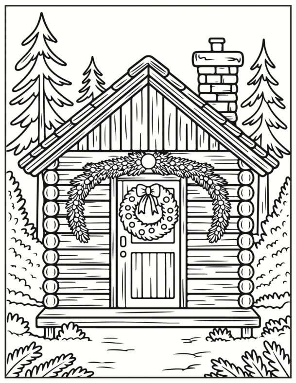 Desenhos de Natal para colorir 180