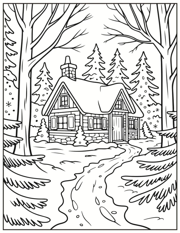 Desenhos de Natal para colorir 181