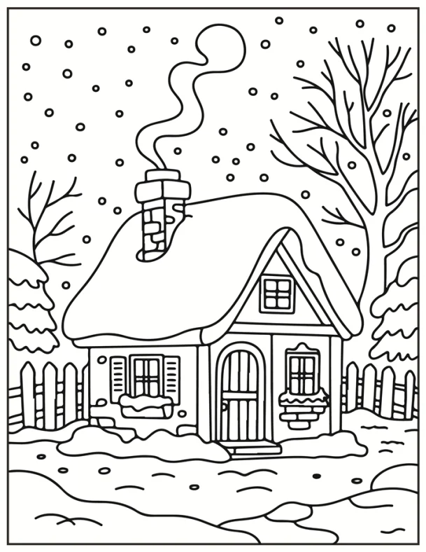 Desenhos de Natal para colorir 184