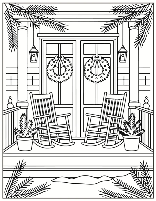 Desenhos de Natal para colorir 185