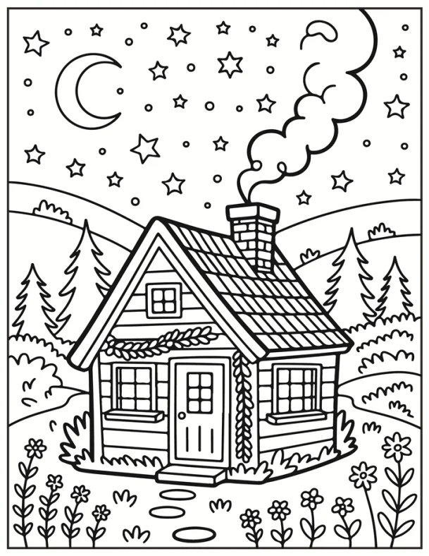 Desenhos de Natal para colorir 186