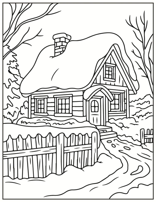 Desenhos de Natal para colorir 187