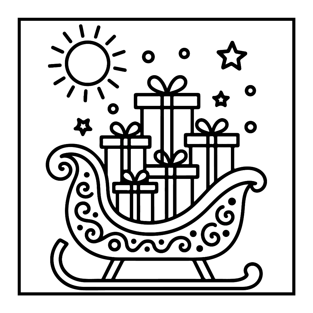 Desenhos de Natal para colorir 192