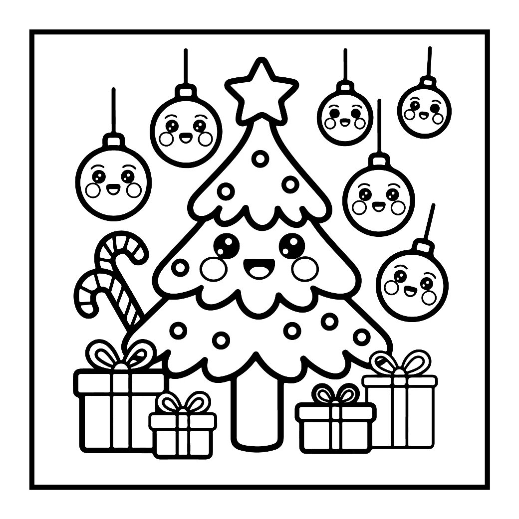 Desenhos de Natal para colorir 195