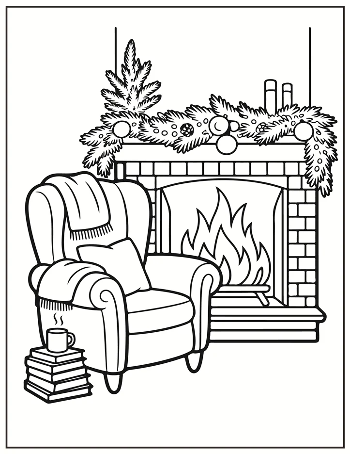 Desenhos de Natal para colorir 20