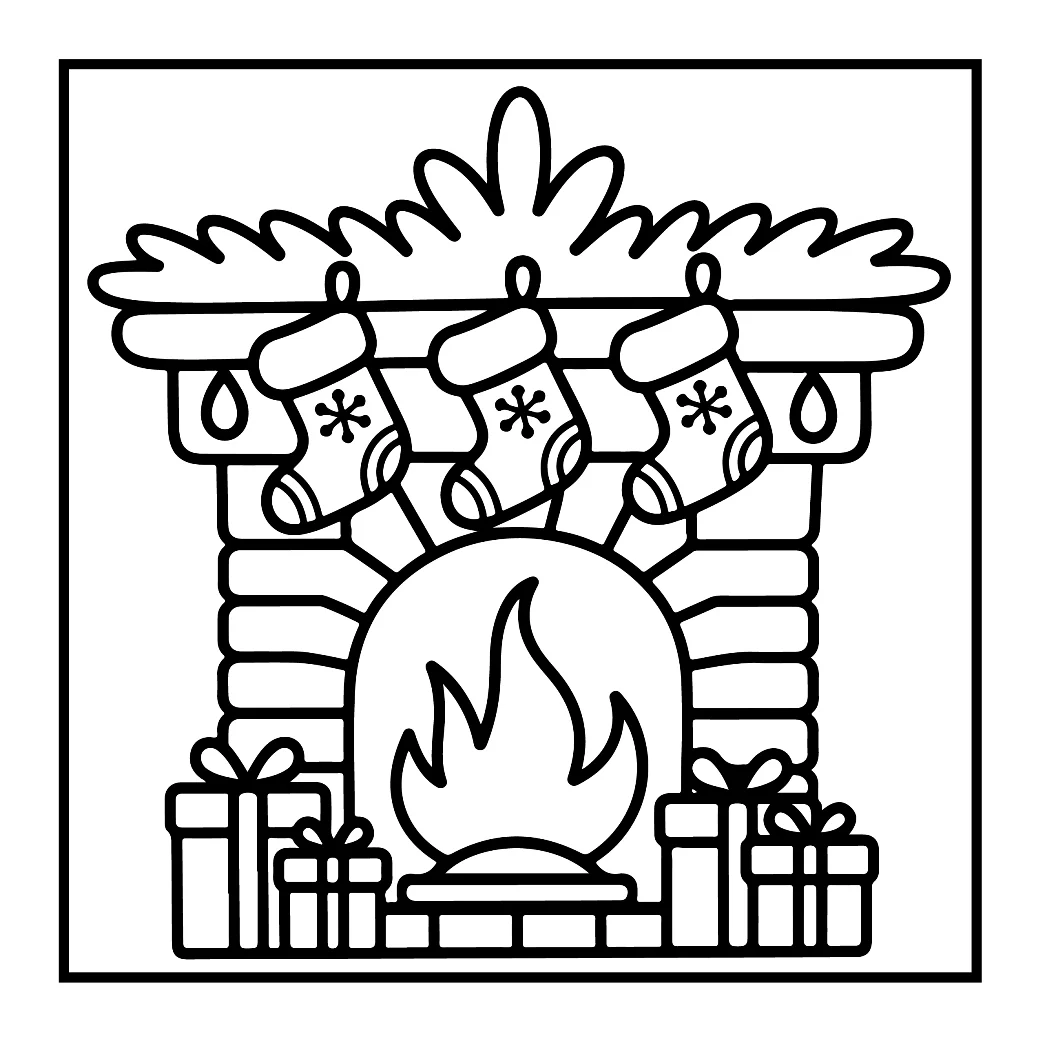 Desenhos de Natal para colorir 206