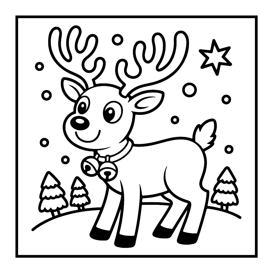 Desenhos de Natal para colorir 207