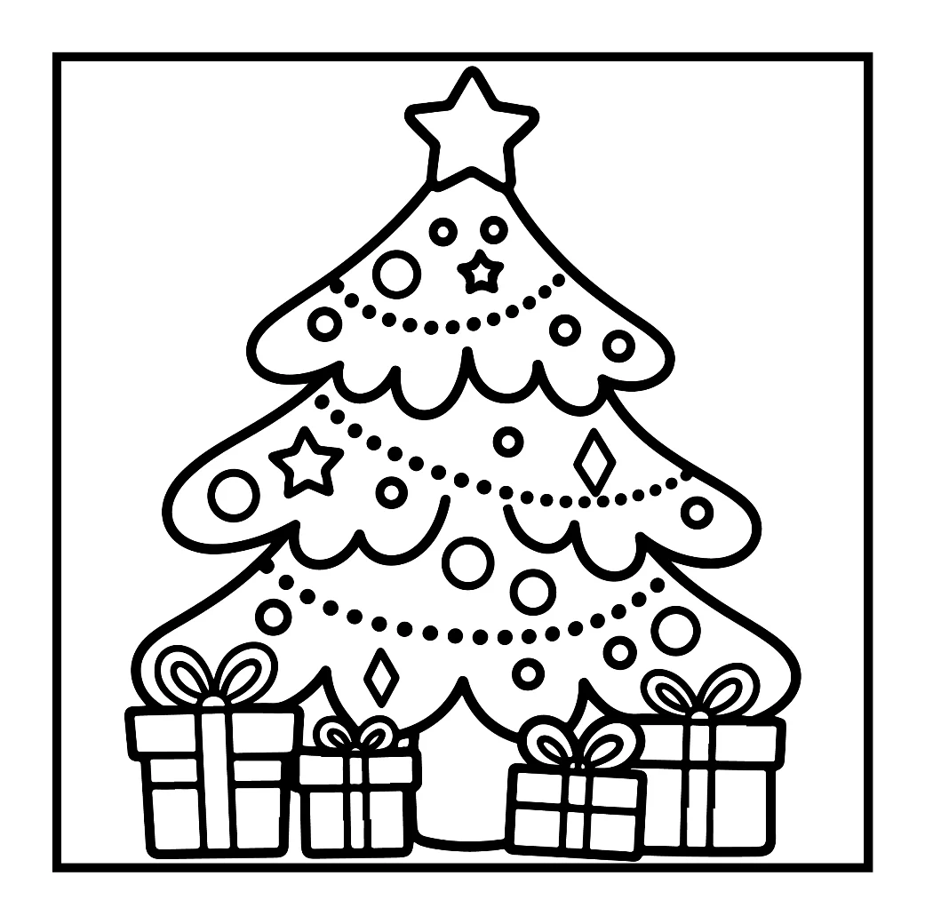 Desenhos de Natal para colorir 212
