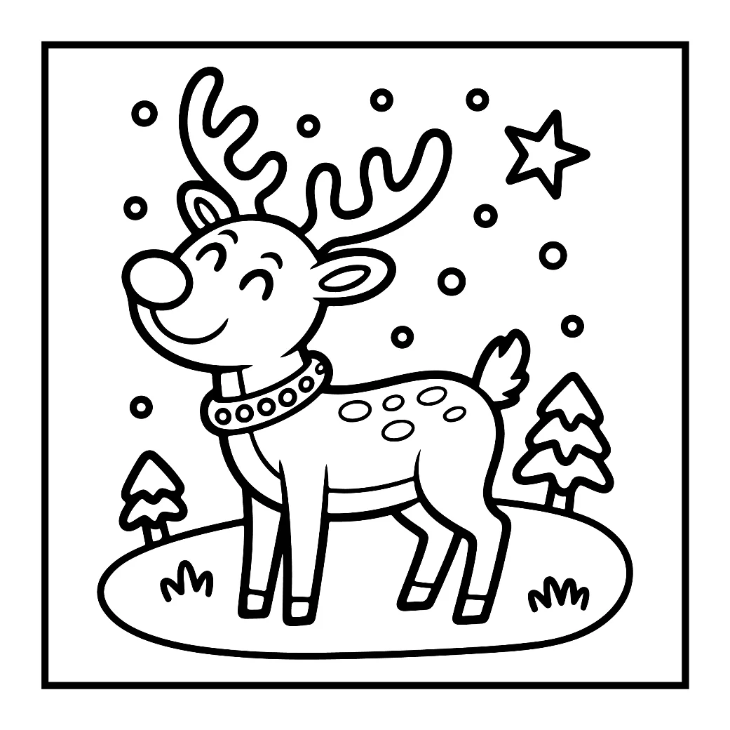 Desenhos de Natal para colorir 213
