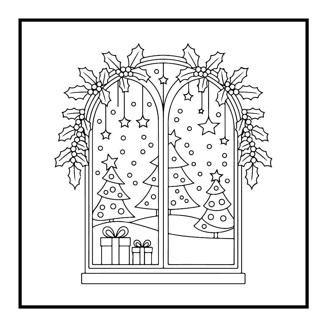 Natal para colorir