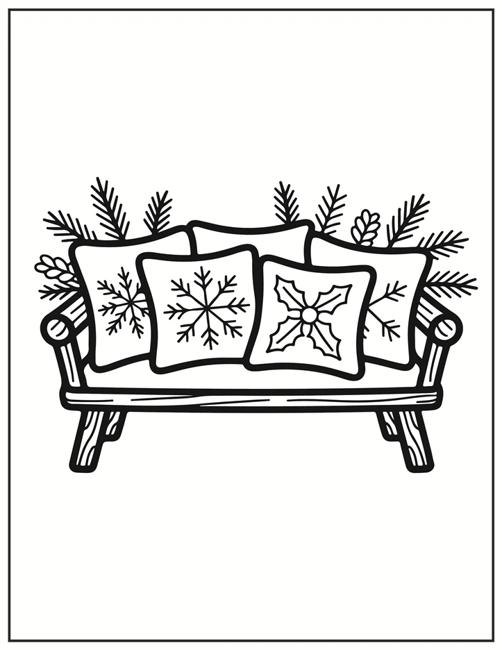 Desenhos de Natal para colorir 22