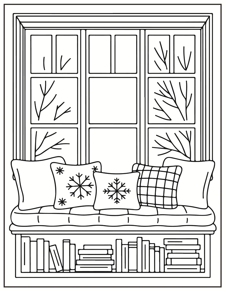 Desenhos de Natal para colorir 23