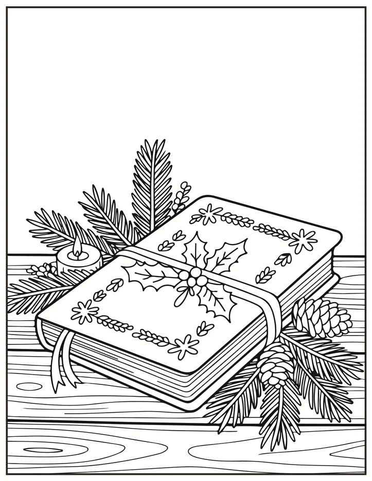 Desenhos de Natal para colorir 35