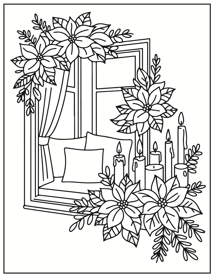 Desenhos de Natal para colorir 39