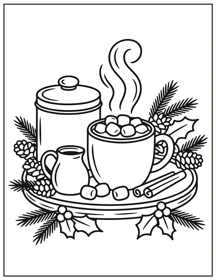 Desenhos de Natal para colorir 42