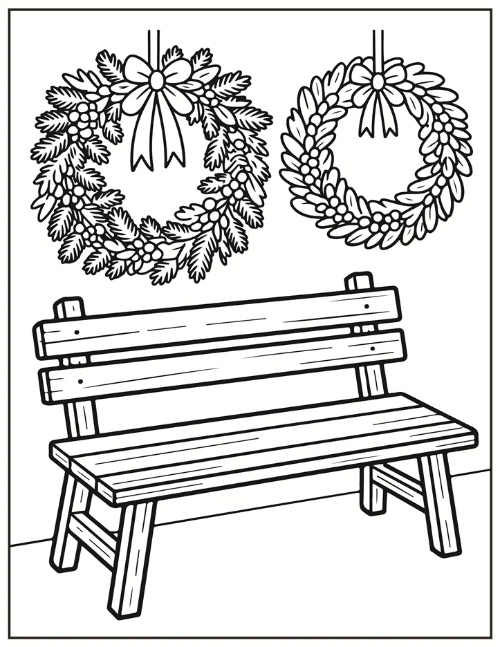 Desenhos de Natal para colorir 43