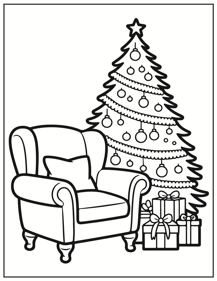 Desenhos de Natal para colorir 46
