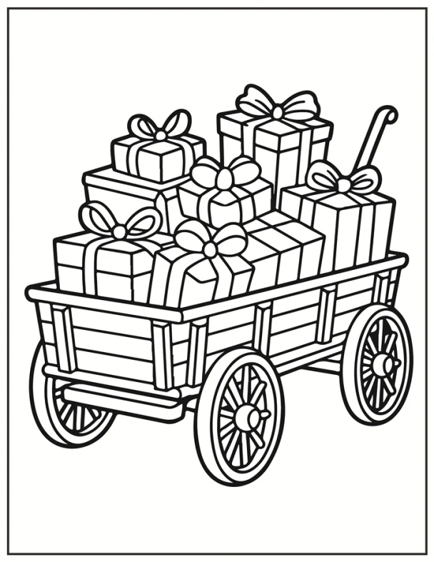 Desenhos de Natal para colorir 49