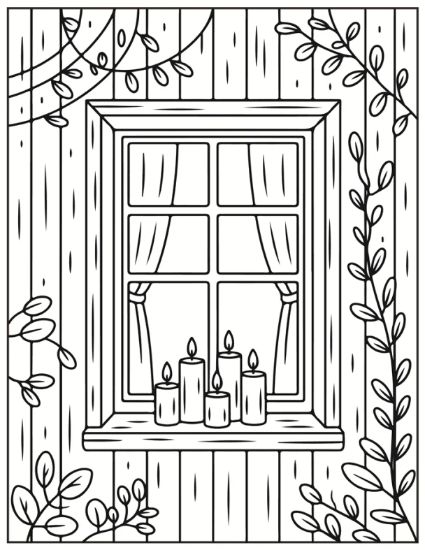 Desenhos de Natal para colorir 52