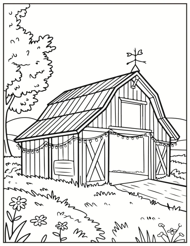 Desenhos de Natal para colorir 54
