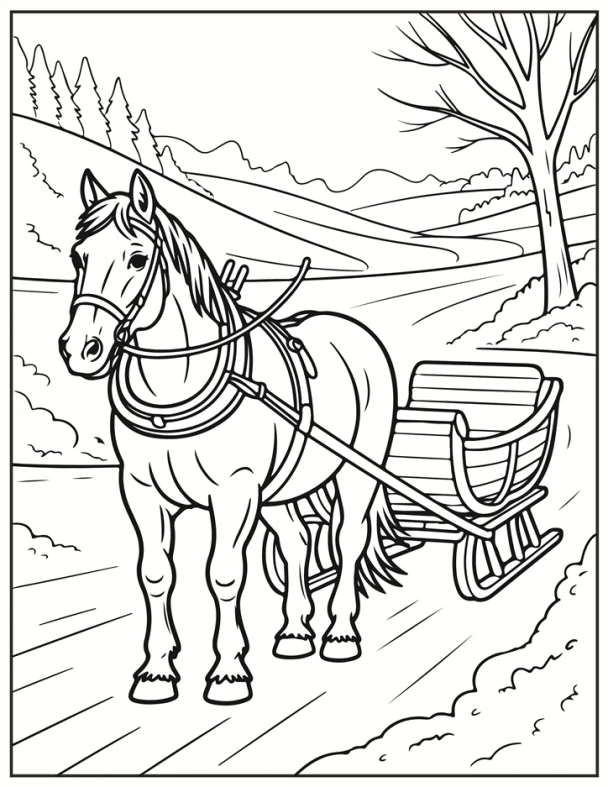 Desenhos de Natal para colorir 57