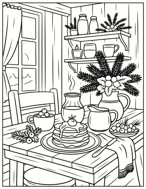 Desenhos de Natal para colorir 61