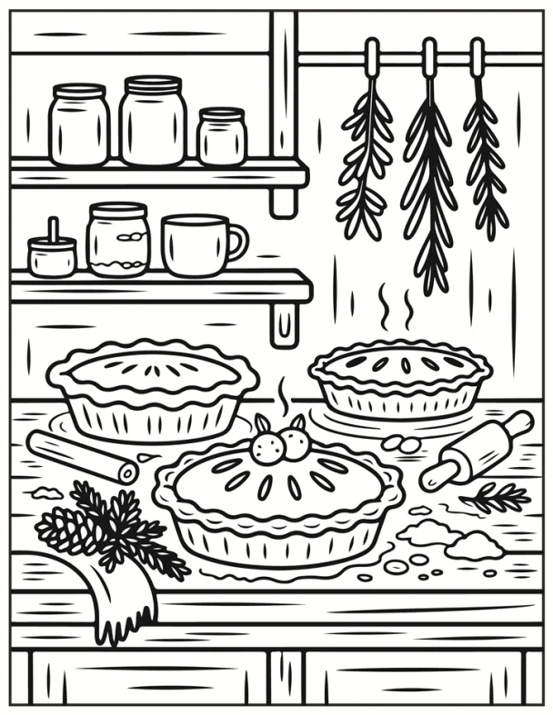 Desenhos de Natal para colorir 69