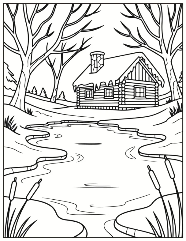 Desenhos de Natal para colorir 70