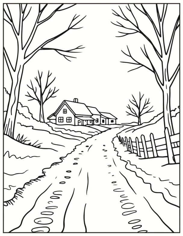 Desenhos de Natal para colorir 72