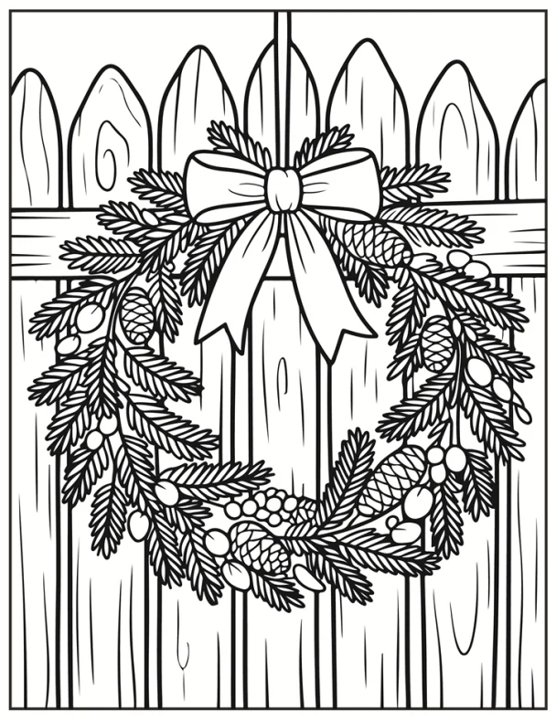 Desenhos de Natal para colorir 82