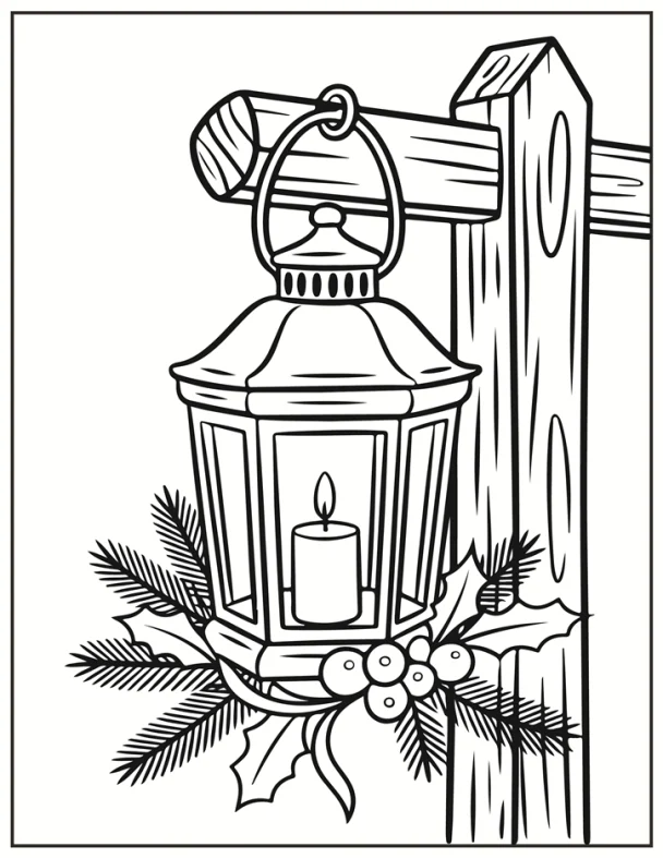Desenhos de Natal para colorir 85
