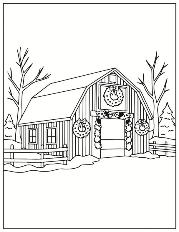 Desenhos de Natal para colorir 88
