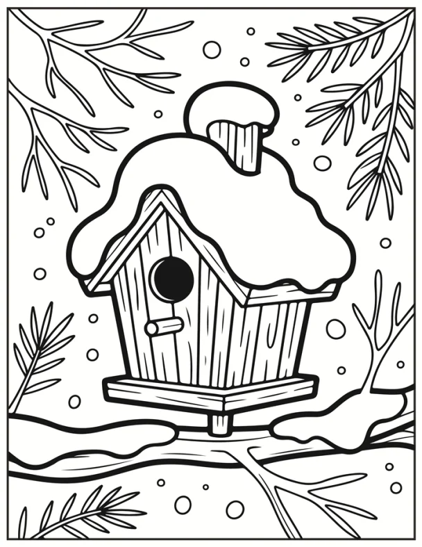 Desenhos de Natal para colorir 89