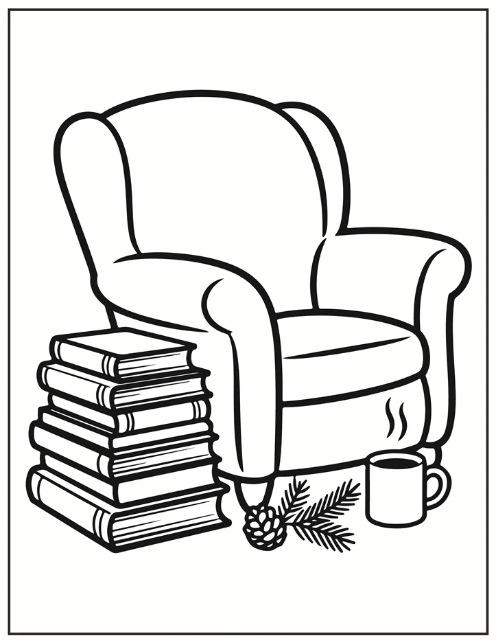 Desenhos de Natal para colorir 9