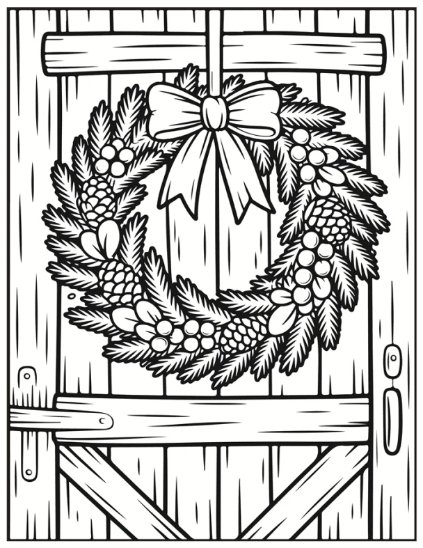 Desenhos de Natal para colorir 93