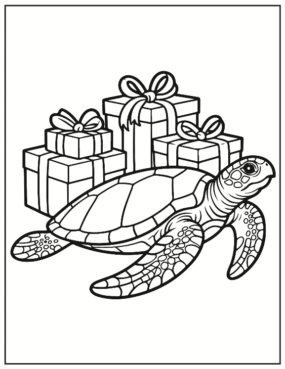 Desenhos de Natal para colorir 97