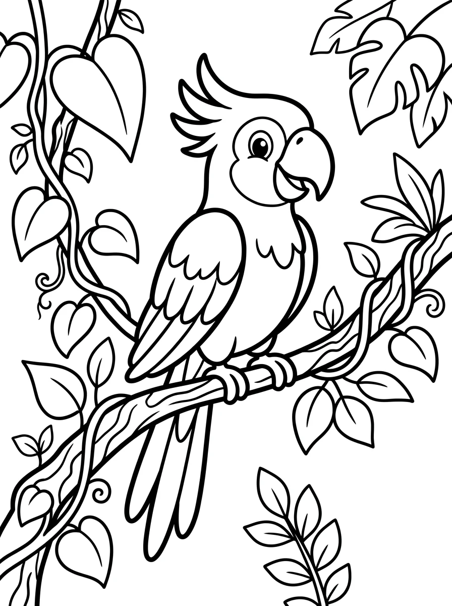 Desenhos de Pássaros para colorir 103