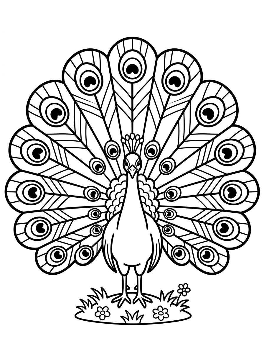 Desenhos de Pássaros para colorir 104
